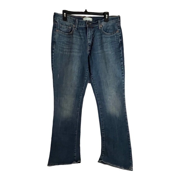 Levis 515 Womens Bootcut Distressed Jeans Size 12 - Picture 2 of 6
